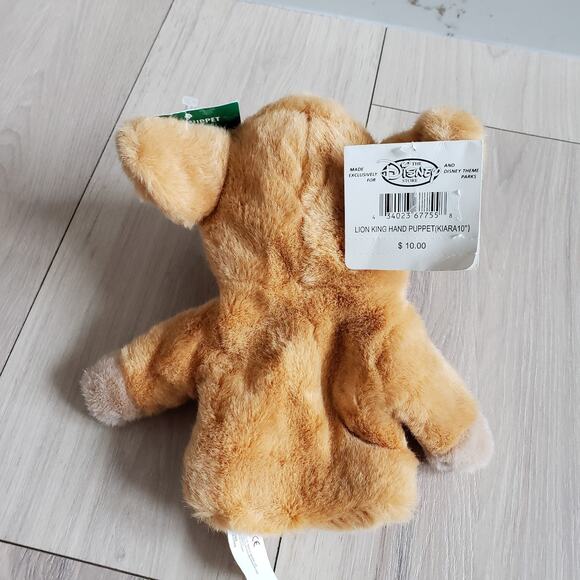 Disney Store Lion King Kiara Hand Puppet 10" Plush Toy Vintage USA Theme Park - Picture 9 of 12